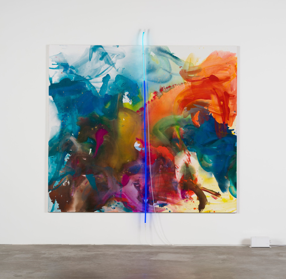 Mary Weatherford, Ocean View, 2021 - 2023