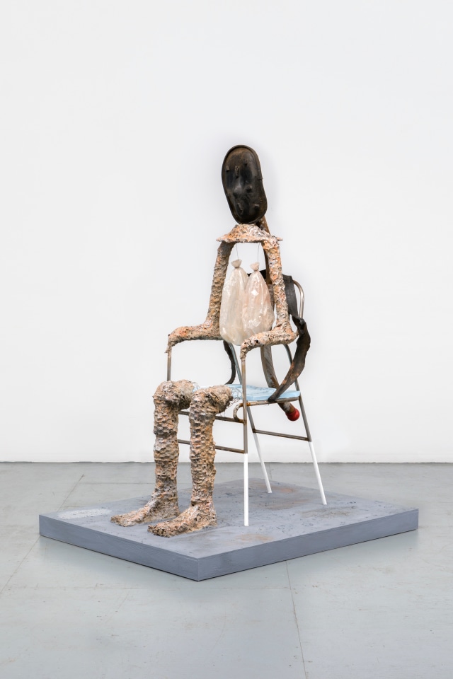 Huma Bhabha Mask of Dimitrios, 2019