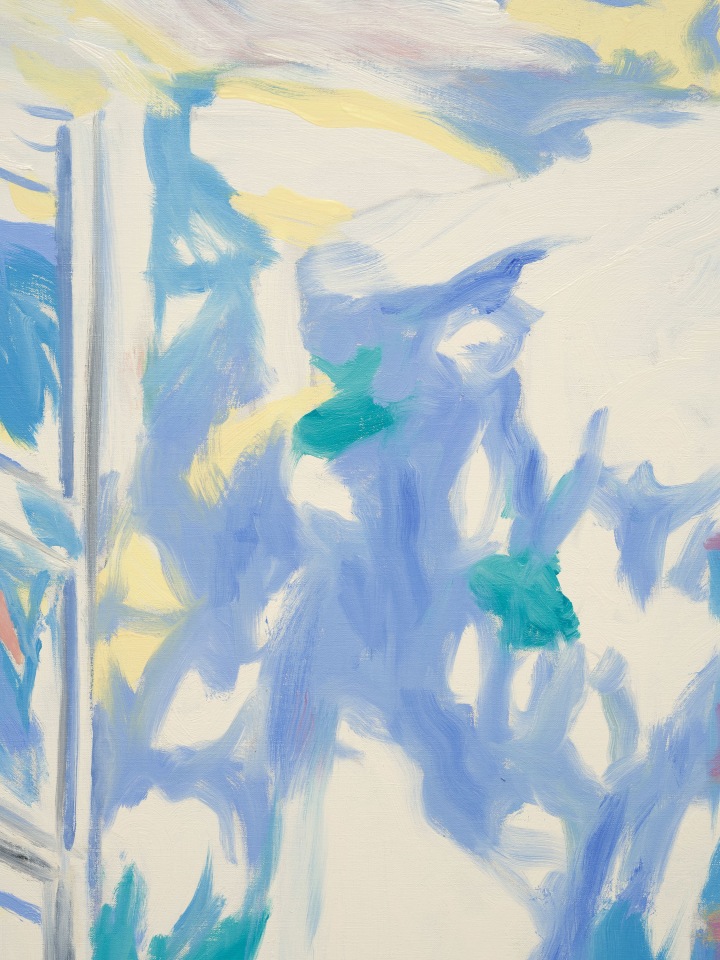 Martha Diamond, New York with Purple No. 3, 2000