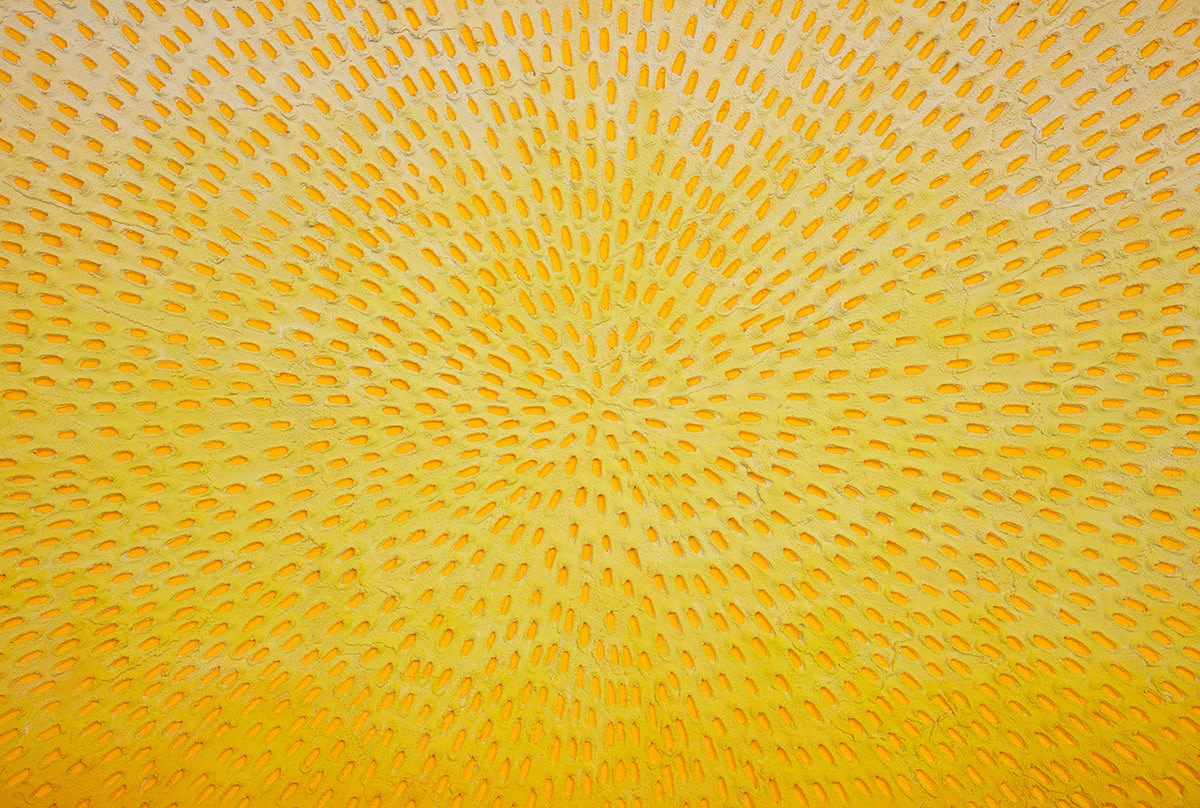 Jennifer Guidi Breath Fills You (Painted Sand SF #2P, Yellow Sky),&nbsp;2017