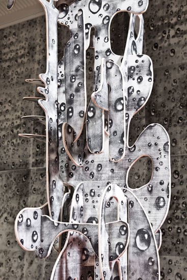 Aaron Curry The Monad Has Wheels (Wooden Knight), 2010