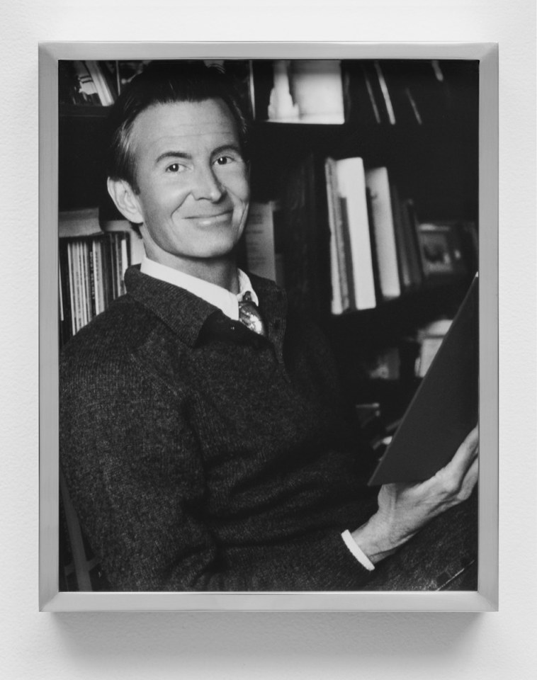 Elad Lassry Man (Library), 2012