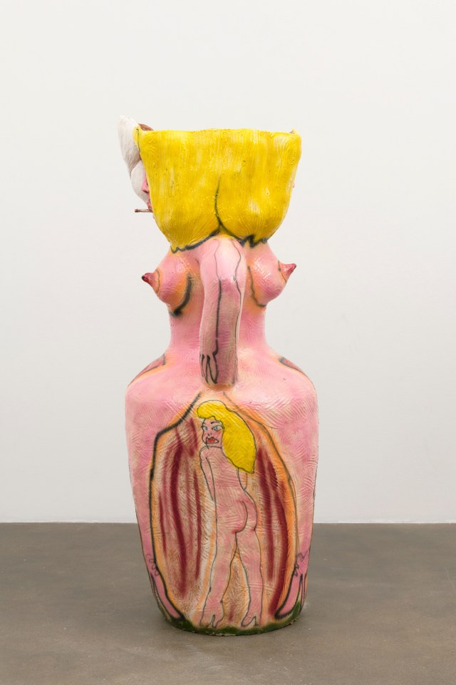 Untitled (Large Figure Smoking), 2019