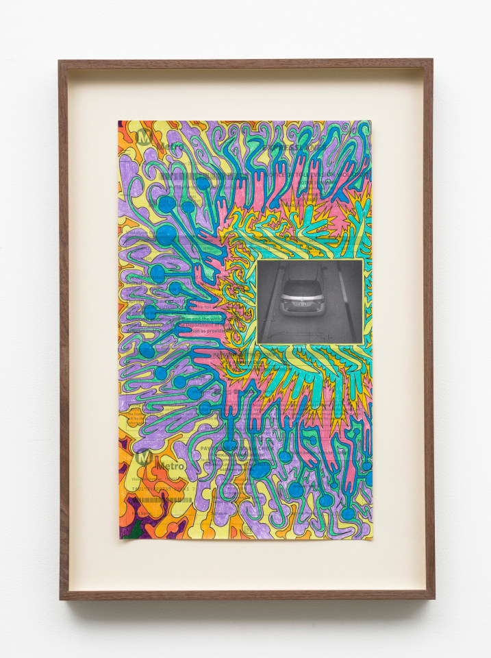 Michael Williams, Toll Evasion Drawing, 2020