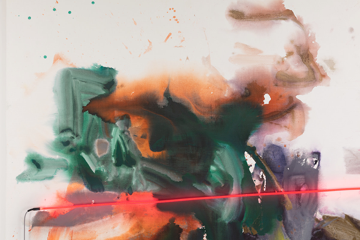 Mary Weatherford City, 2017