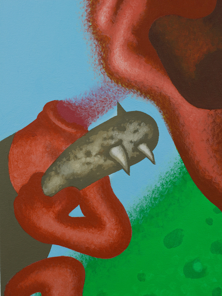 Peter Saul Prehistoric Women, 2011