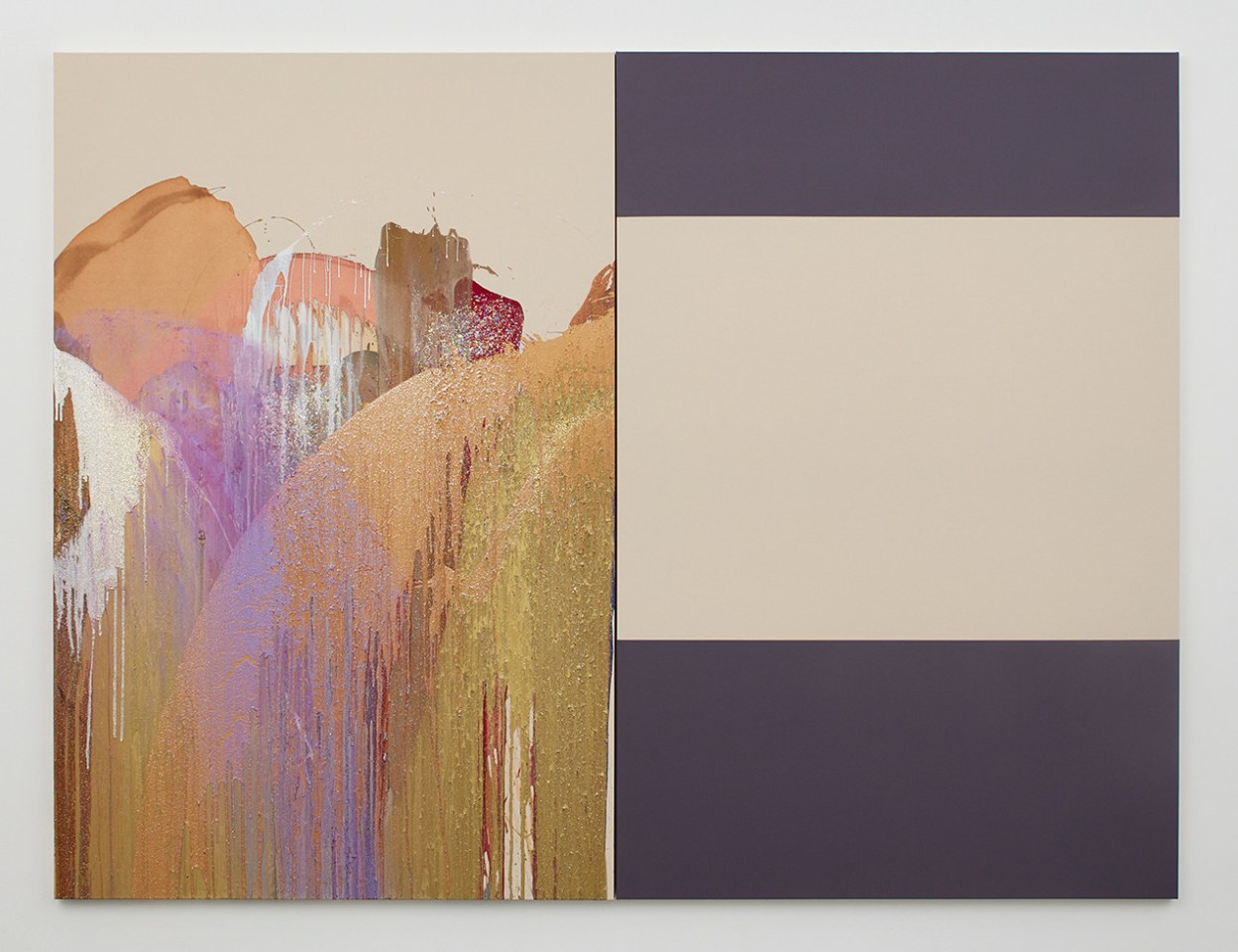 John Armleder Dip, 2016