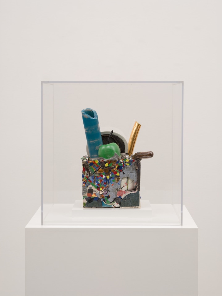 Kahlil Robert Irving, SKYTUBE &amp;amp; Silver Chalice \ Concrete tears embedded jewels (take me as I am) PIPE, 2023&ndash;2024