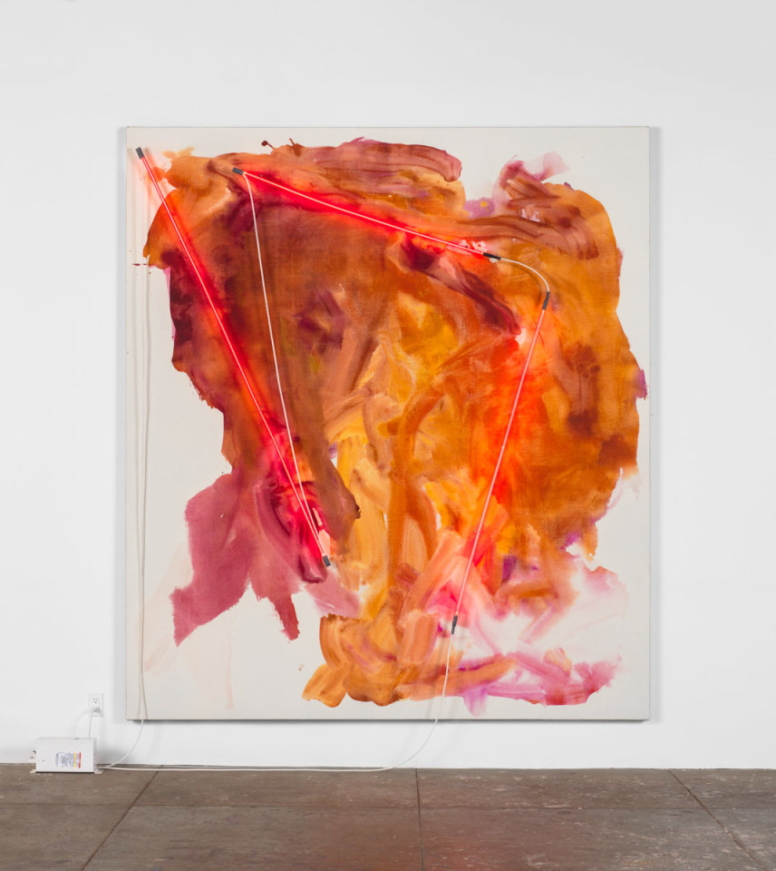 Mary Weatherford the light in Lancaster, 2014