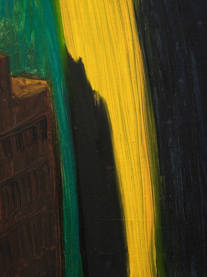 Martha Diamond, Study for High-C, 1982