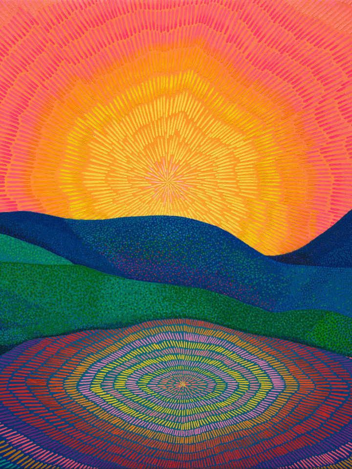 Jennifer Guidi, As the colorful waves pulse in the sea, they spark and ignite a turning point in me, 2025