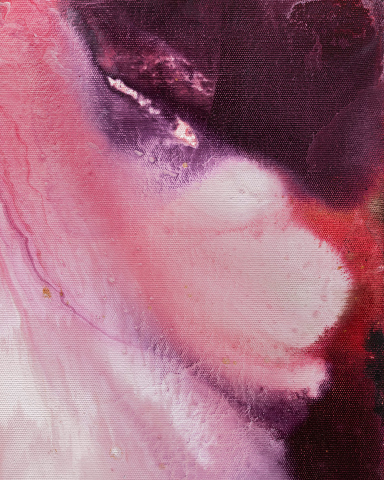 Mary Weatherford, Dancing Woman, 2025