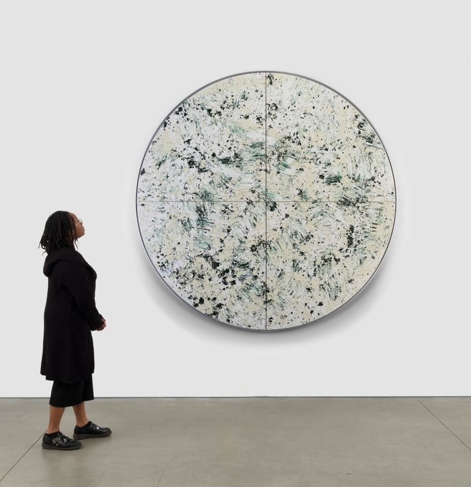 Sam Gilliam Untitled (tondo), 2022