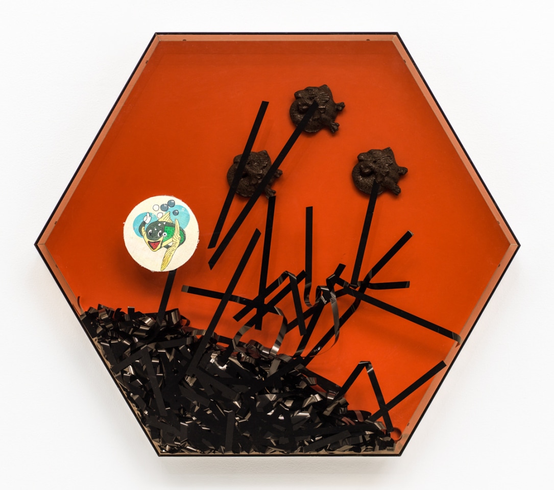 Steven Claydon Saturated Hex (triple sea-lion), 2013