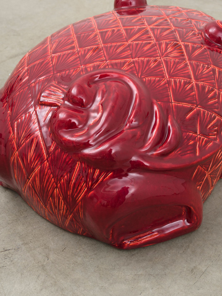 Mai-Thu Perret, Vast rumbling thunder and not a drop of rain I, 2022