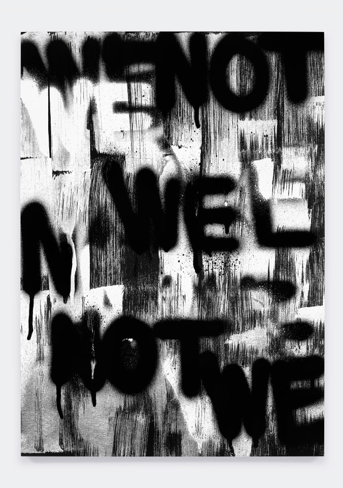 Adam Pendleton, Untitled (WE ARE NOT), 2020