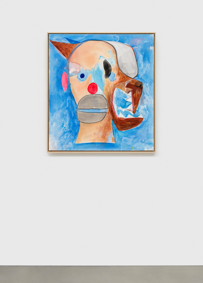 Jason Fox, Homer Wolf Skull with Sky, 2024