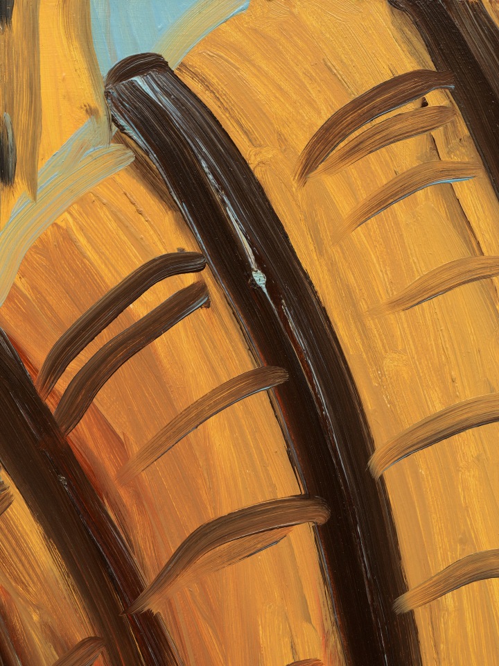 Martha Diamond, On the Street, 1983