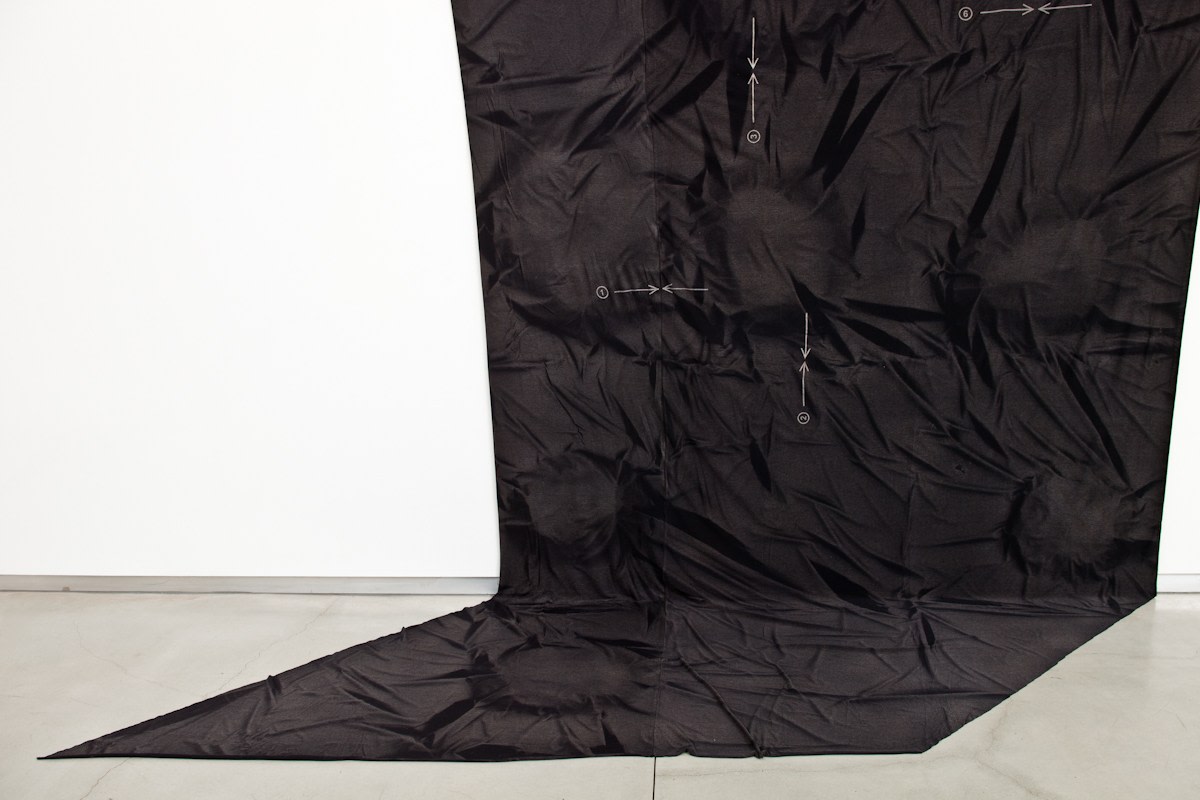 Heather Cook Routine 7 Fold with Shadow (Black), 2011