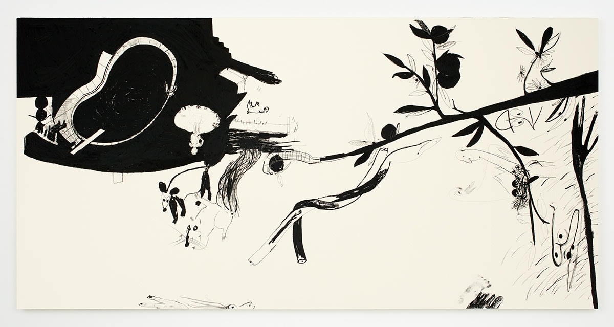 Calvin Marcus Automatic Drawing #6, 2015