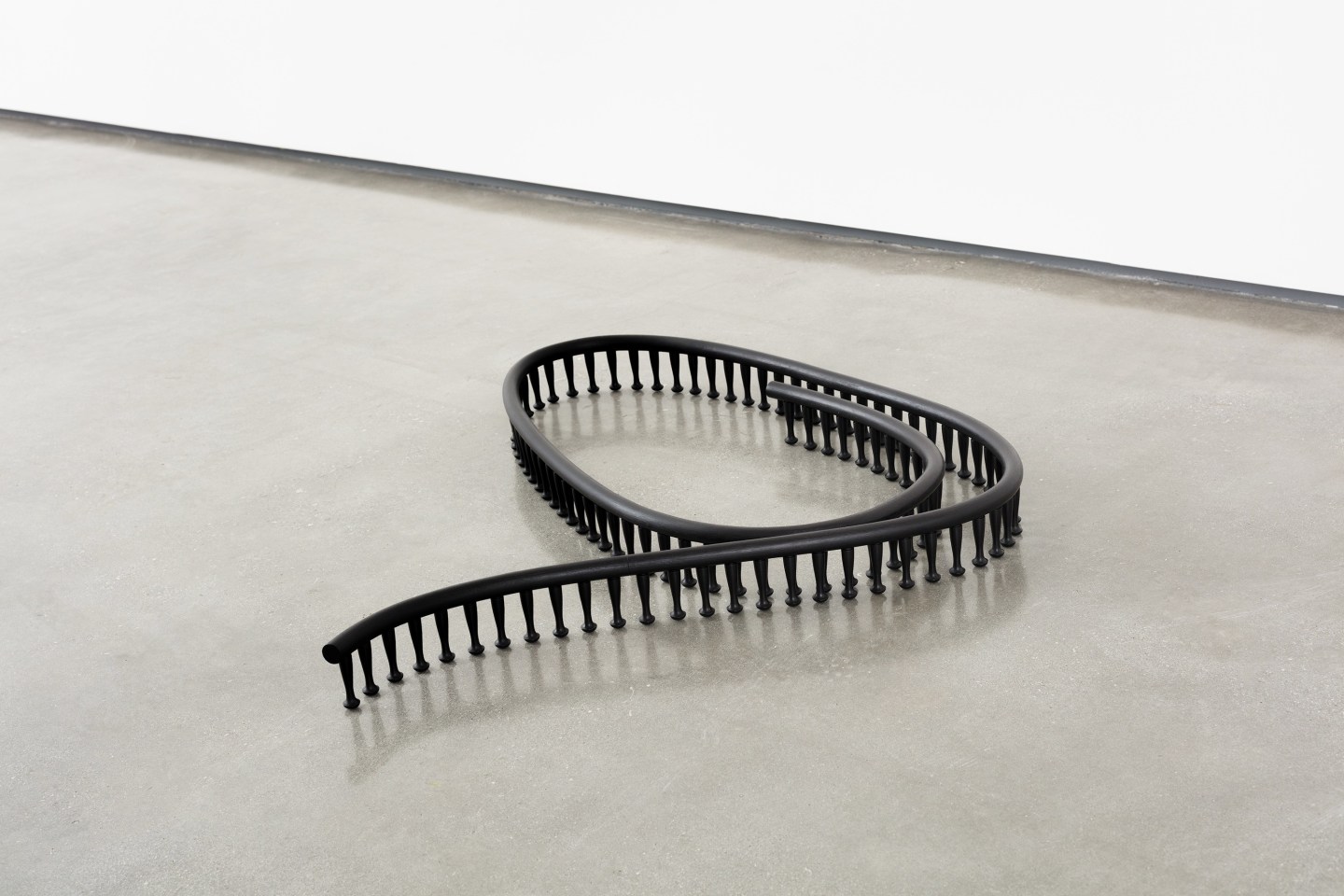 Ricky Swallow Floor Sculpture with Pegs #2, 2018