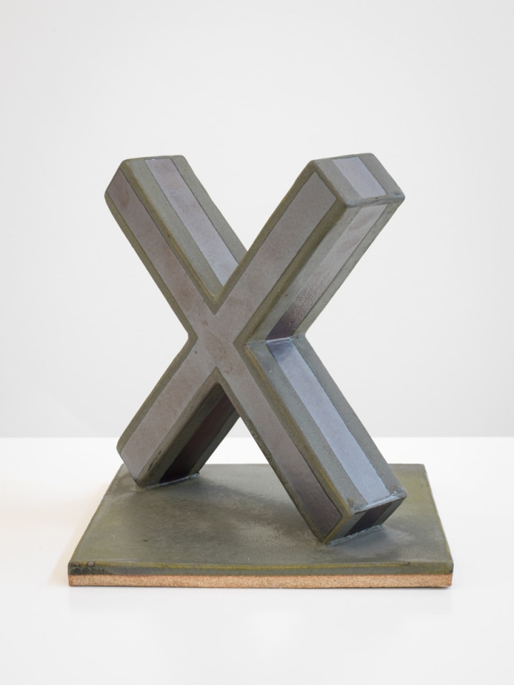 John Mason X-Form, Grey with Stripe, 2006