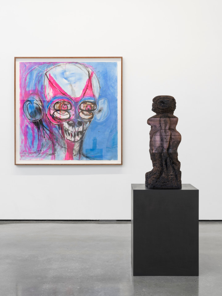 Huma Bhabha and Michael Williams