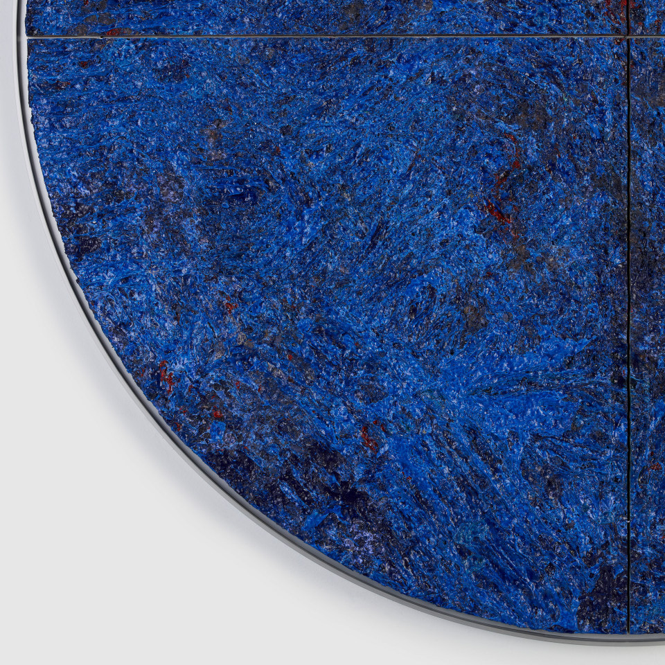 Sam Gilliam, Untitled (tondo), 2022