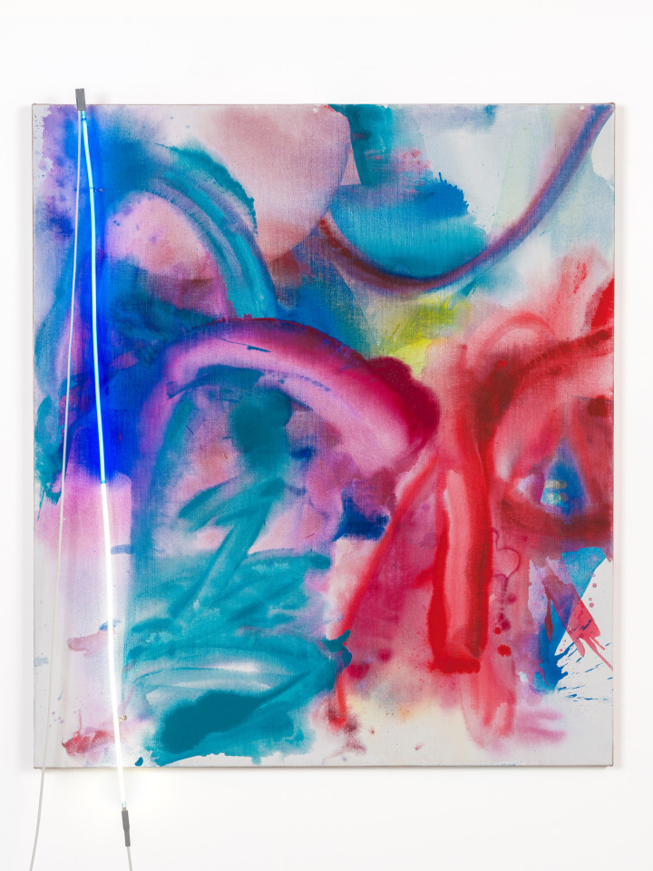 Mary Weatherford, Trip to the Moon, 2021