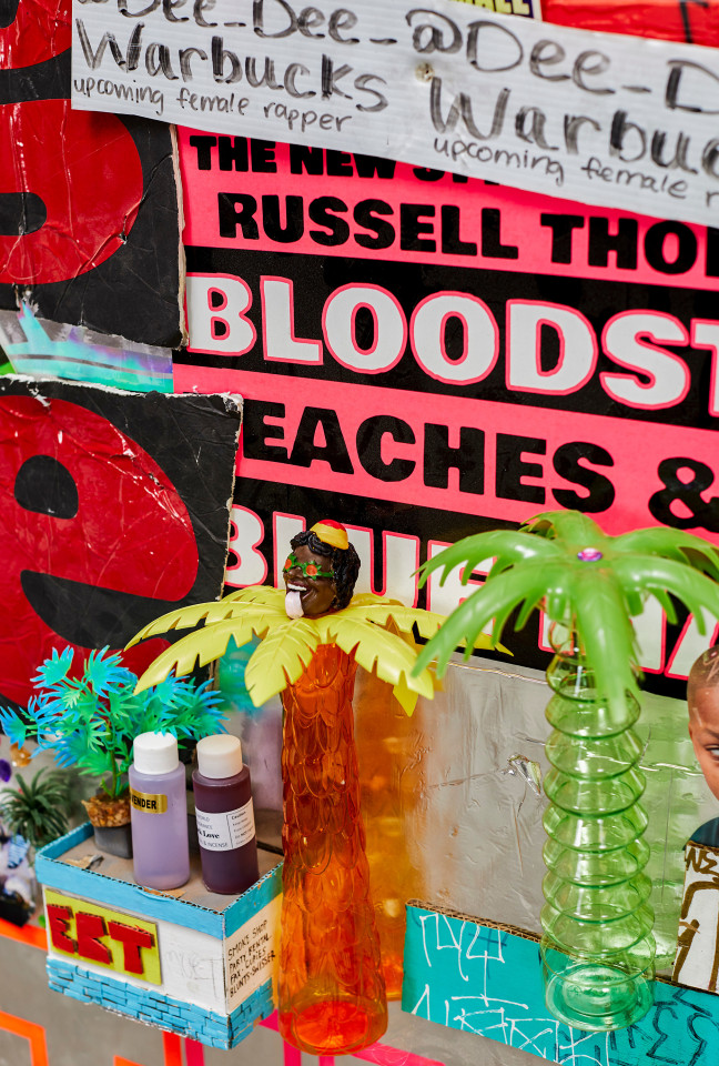 Lauren Halsey, thou shall not fold, 2022