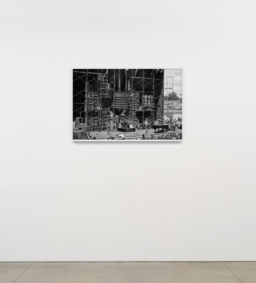 Kirk West, Grateful Dead performing at the Iowa State Fairgrounds, Des Moines, IA, 1974 / 2025