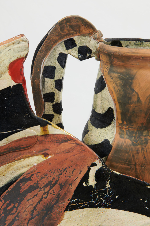 Betty Woodman, Pisan Vase &amp;amp; Stand, c. 1992