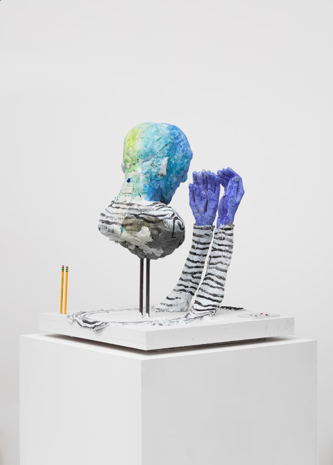 David Altmejd, Splitting Smurf, 2021