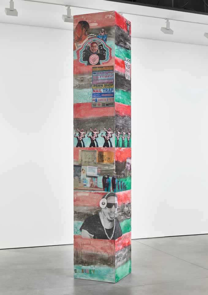 Lauren Halsey, WE IN HERE, 2022