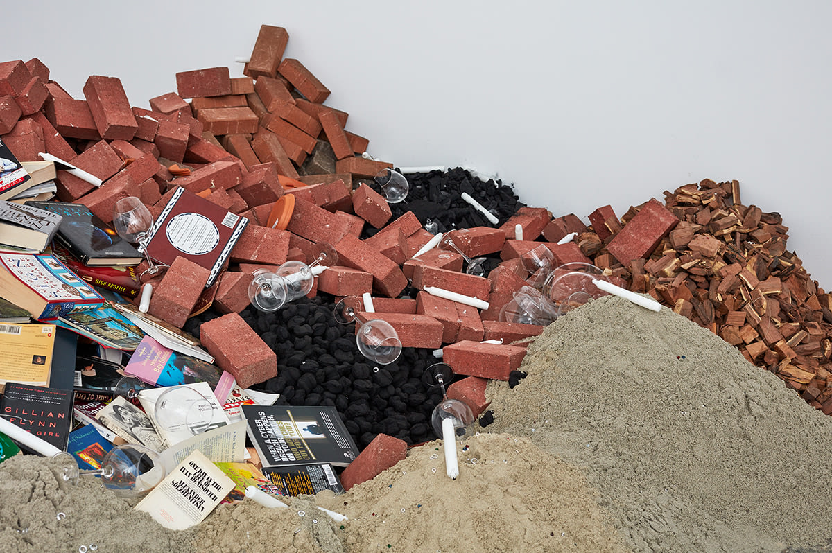 John Armleder Jasmine West,&nbsp;2017