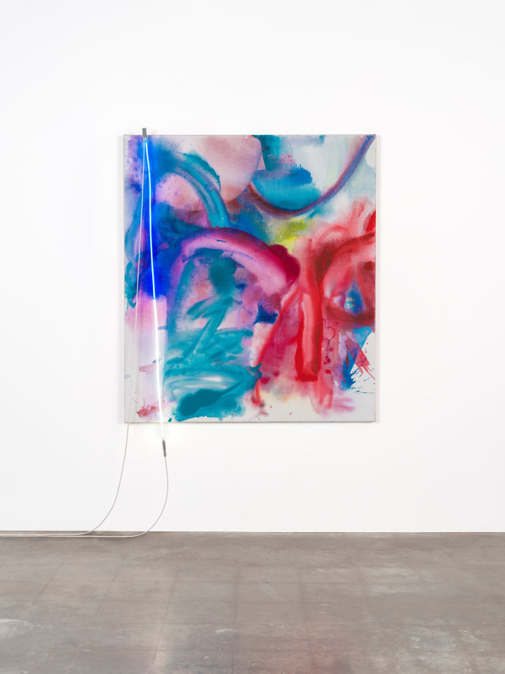 Mary Weatherford, Trip to the Moon, 2021