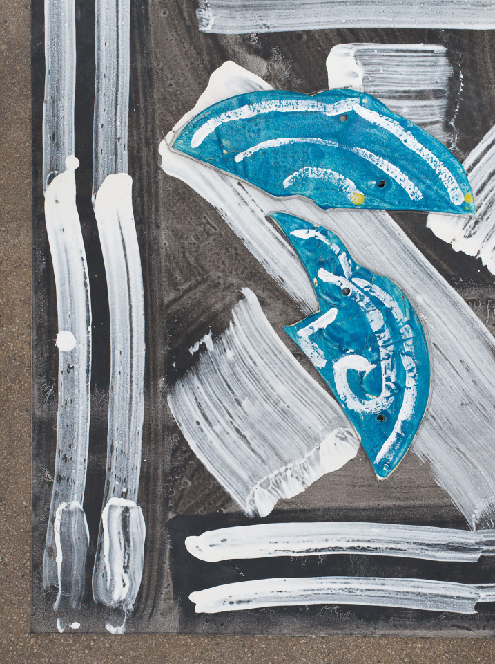 Betty Woodman Aztec Vase and Carpet: Bumble Bee, 2013