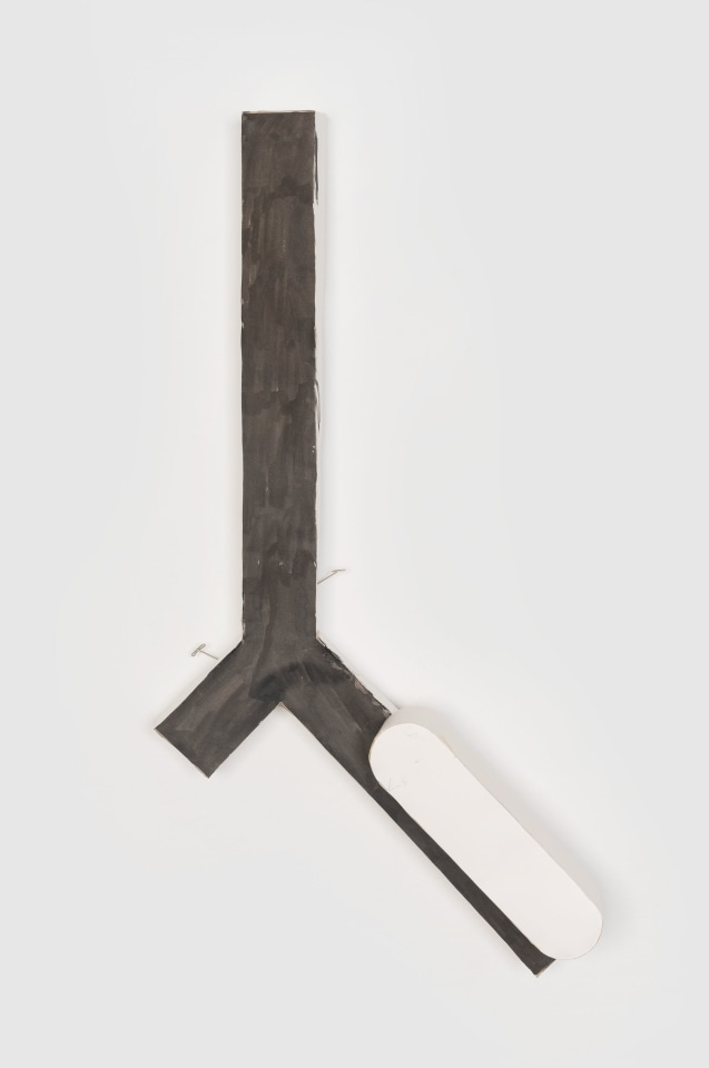Richard Tuttle, Black Light #1, 2021