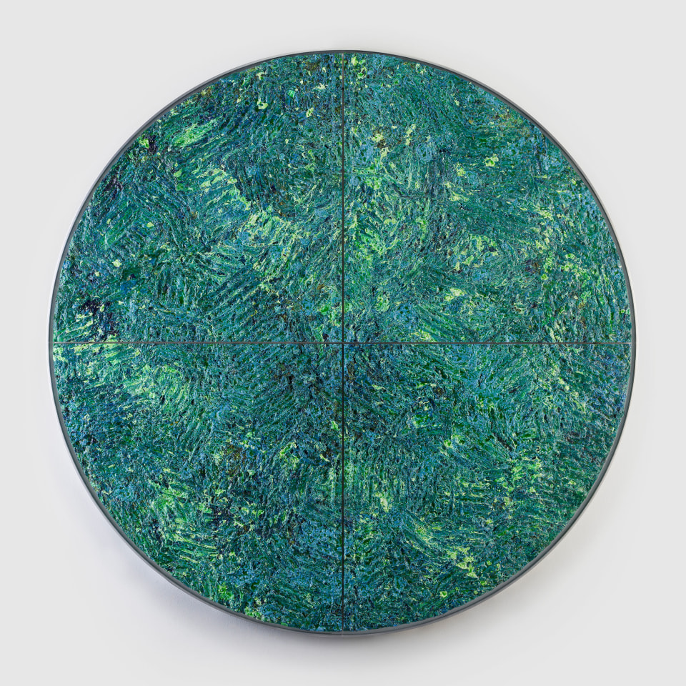 Sam Gilliam, Untitled (tondo), 2022