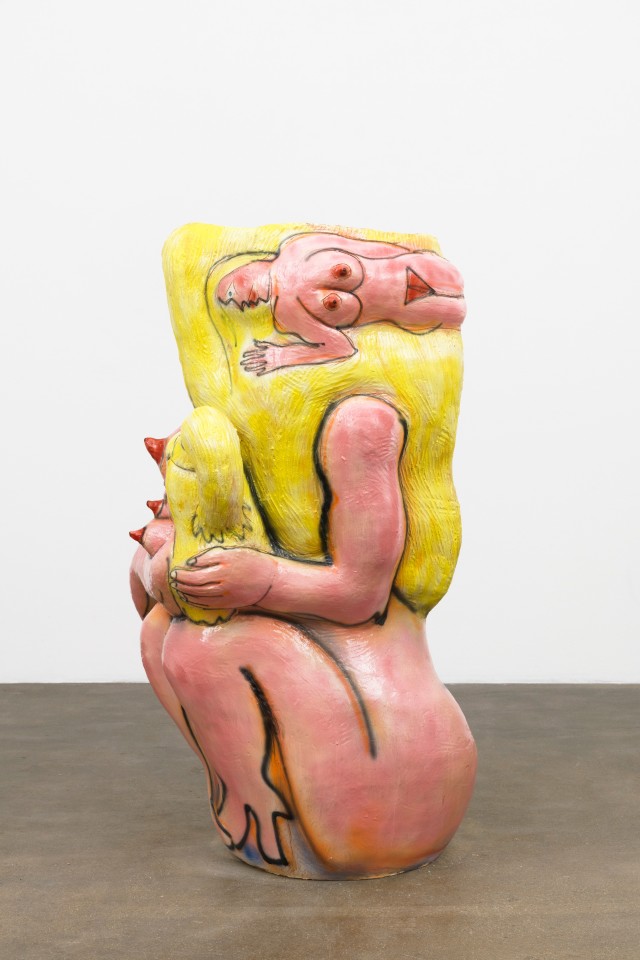 Piet&agrave;, 2019 ceramic with glaze