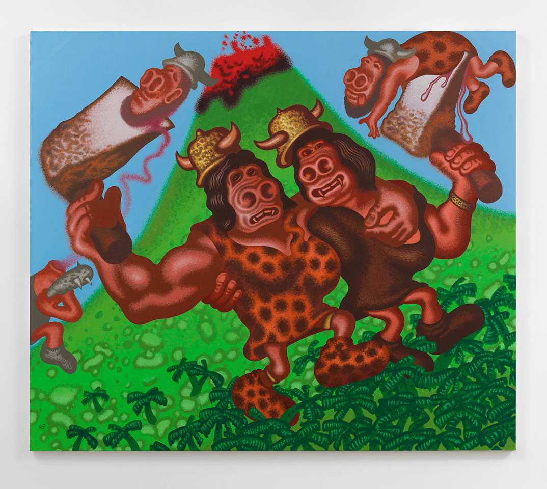 Peter Saul Prehistoric Women, 2011