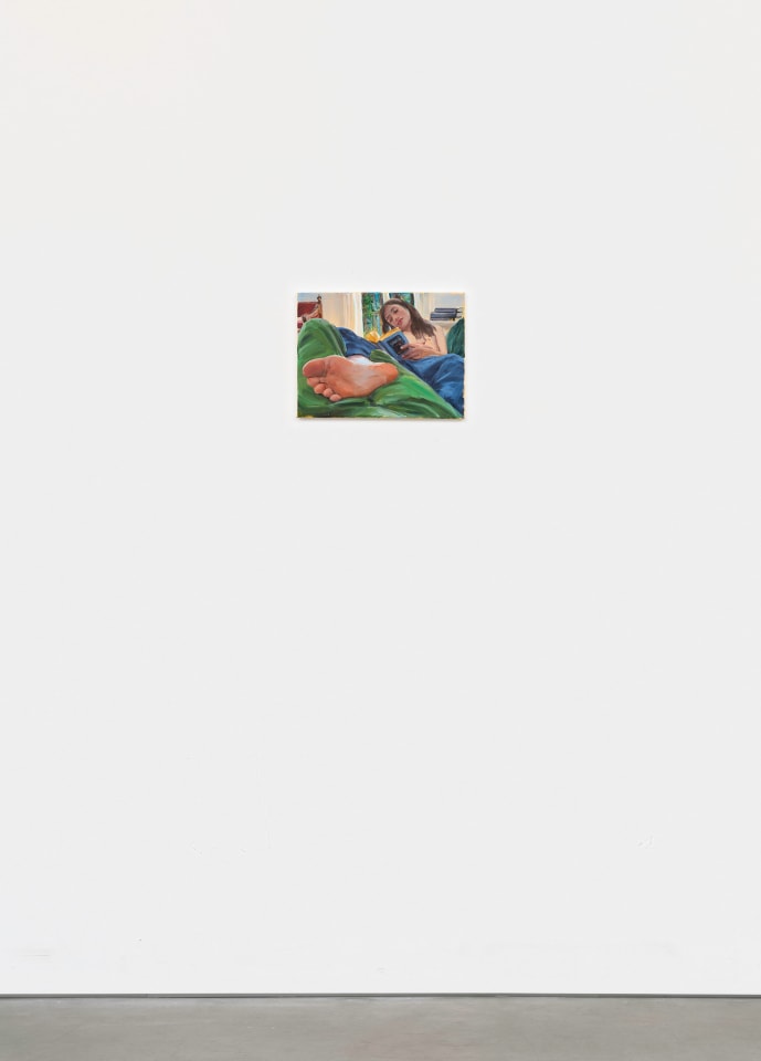 Jenna Gribbon, Reading a book that I read at the same age, 2024