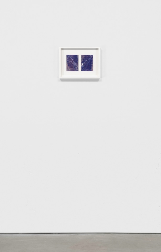 Clifford Owens, Pocket Paper (Purple and pink), 2023