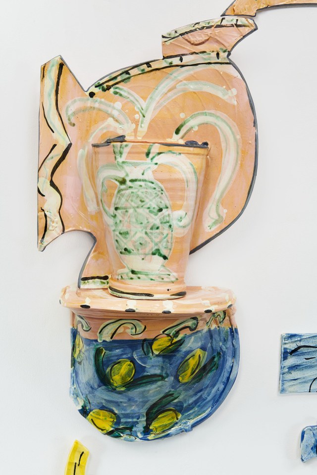 Betty Woodman, Balustrade Relief Vase 96-2, 1996