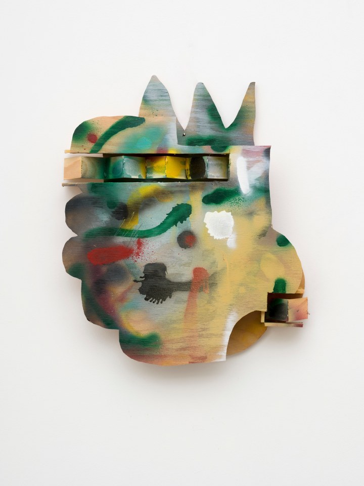 Richard Tuttle, I Wanna Go Through Head, 2020