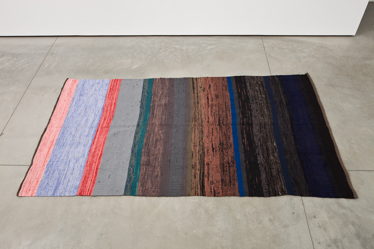 Heather Cook Double Weave Rag Rug (3 EPI), 2011