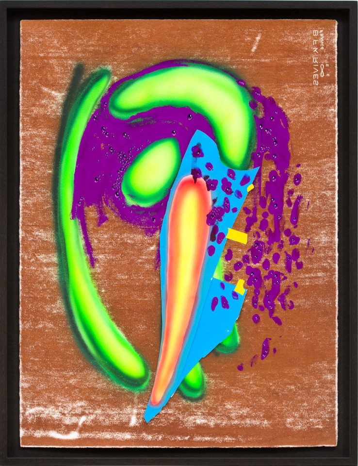 Aaron Curry Vision Revision (Donkey Lady), 2010