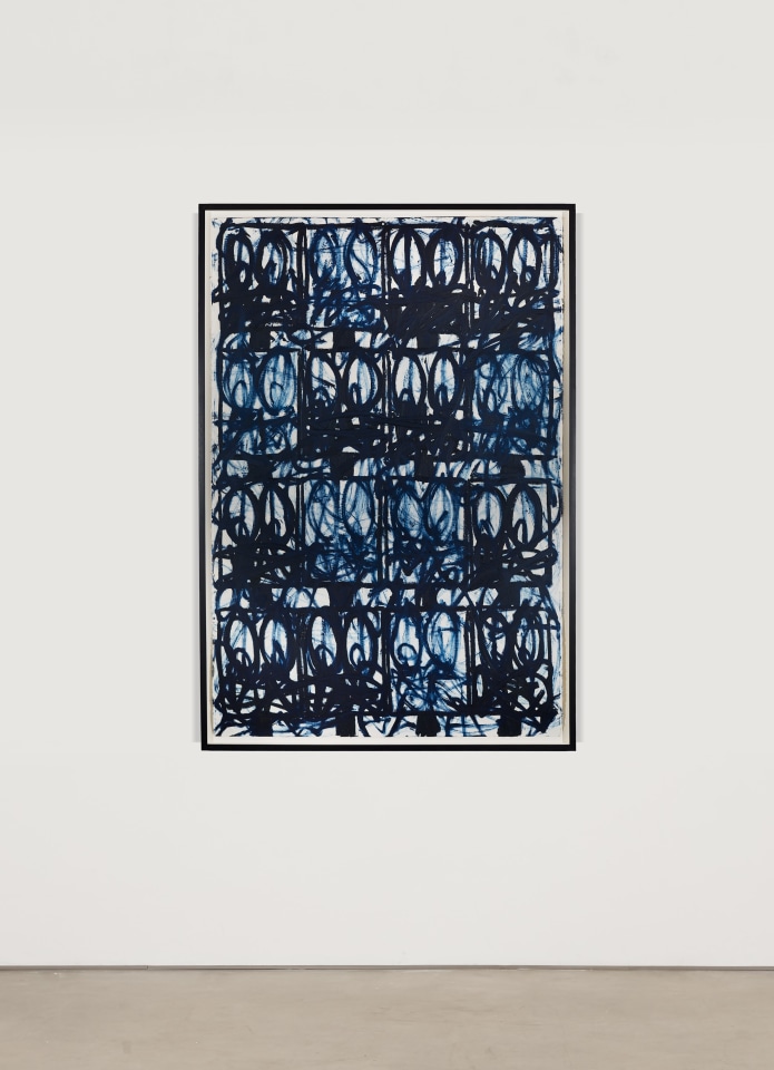 Rashid Johnson, Untitled Anxious Bruise Drawing, 2021