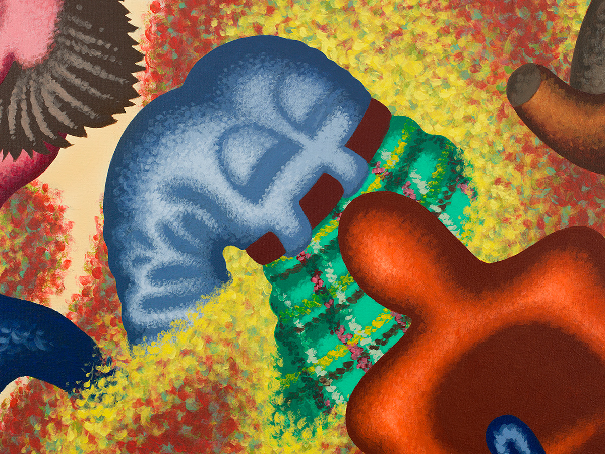 Peter Saul Confused Cowboy, 2015