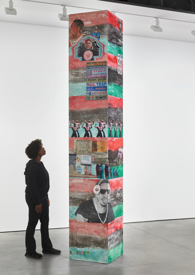 Lauren Halsey, WE IN HERE, 2022